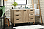 48 inch Modern Fitting Single Bathroom Vanity in Natural oak with Backsplash Option