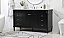 60 inch Modern Fitting Single bathroom Vanity in Black