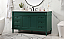  60 inch Modern Fitting Single Bathroom Vanity in Green