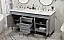 72 inch Modern Fitting Double Bathroom Vanity with Three Finish Options