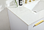 36 inch Single Bathroom Vanity with Three Finish Options and Backsplash Option