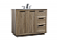 42 inch Single Bathroom Vanity in Natural Oak