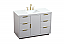 48 inch Single Bathroom Vanity with Three Finish Options and Backsplash Option