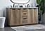 60 Inch Double Bathroom Vanity In Natural Oak