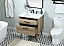 30 inch Single Bathroom Vanity in Natural oak with Backsplash Option