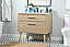 36 inch Single Bathroom Vanity in Mango Wood with Backsplash Option