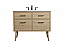 42 inch Single Bathroom Vanity in Mango Wood with Backsplash Option