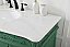 48 inch Single Bathroom Vanity in Vintage Mint with Ivory White Marble