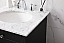 24 inch Single Bathroom Vanity set in Black