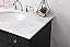  36 inch Single Bathroom Vanity set in Black