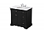  36 inch Single Bathroom Vanity set in Black