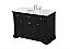  48 inch Single Bathroom Vanity set in Black