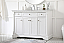 48 inch Single Bathroom Vanity in White with Two Finish Options