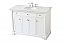 48 inch Single Bathroom Vanity in White with Two Finish Options