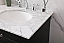 60 inch Double Bathroom Vanity set in Black