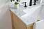 30 inch Single Bathroom Vanity in Natural Wood with Backsplash Option