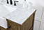 42 inch Single Bathroom Vanity in Driftwood wtih Backsplash Option