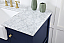 48 inch Single Bathroom Vanity in Blue with Three Finish Options and Backsplash Option