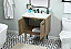 30 inch Single Bathroom Vanity in Natural Oak with matching Backsplash Option