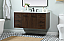 48 inch Single Bathroom Vanity in Walnut with matching Backsplash Option