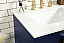 24 inch Single Bathroom Vanity in Blue with Two Finish Option