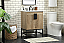 24 inch Single Bathroom Vanity in Natural Oak Finish