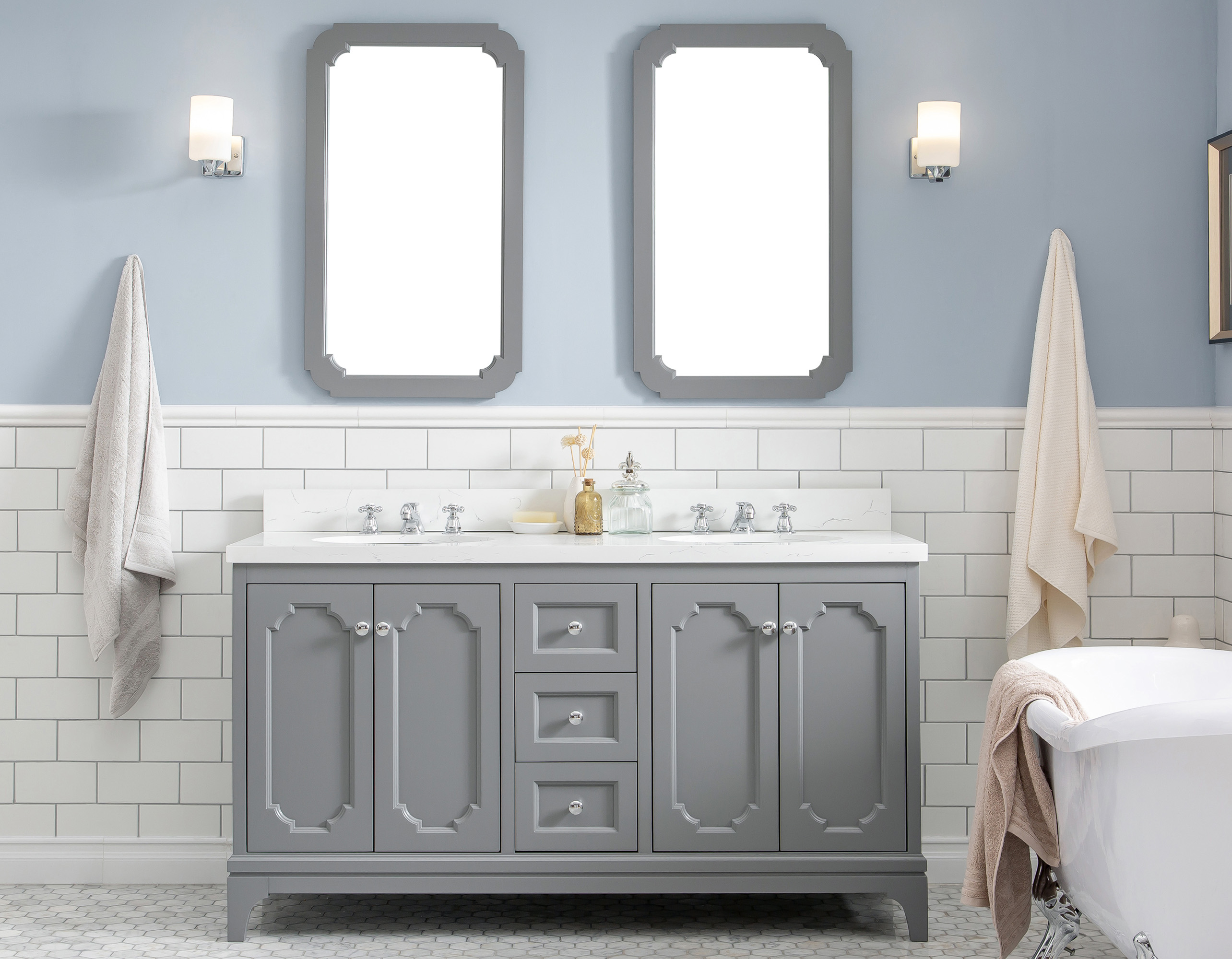 Cashmere Grey Bathroom Vanity