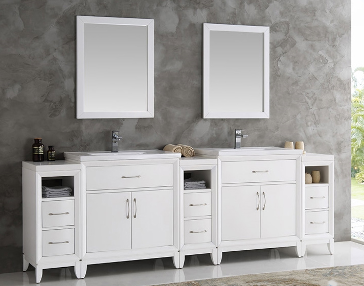 96 Bathroom Vanity Cabinets