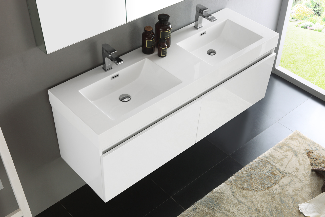 26 inch white bathroom sink