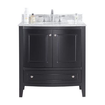 32" Bathroom Vanity Cabinet with Top and Color Options