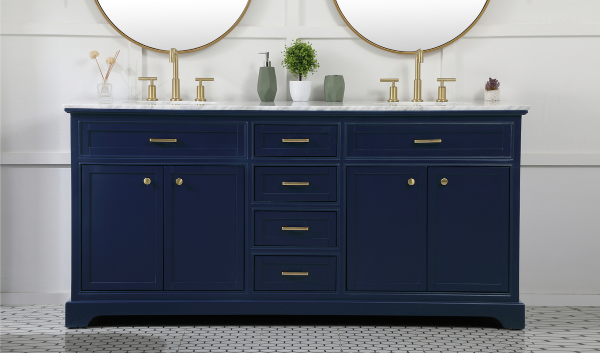 72 inch Modern Fitting Double Bathroom Vanity with Three Finishes Options