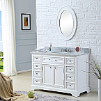48 inch Traditional Bathroom Vanity Marble Countertop